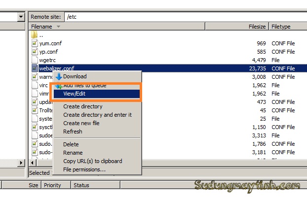 Hướng dẫn soạn thảo file Linux ngay từ Windows thông qua FTP