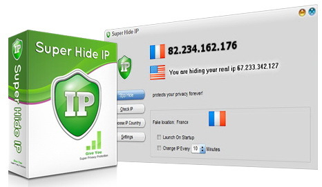 Sử dụng phần mềm ẩn địa chỉ IP (Hide your IP)