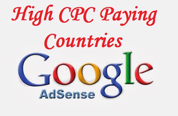 Bảng thống kê xếp hạng CPC Google Adsense theo từng quốc gia