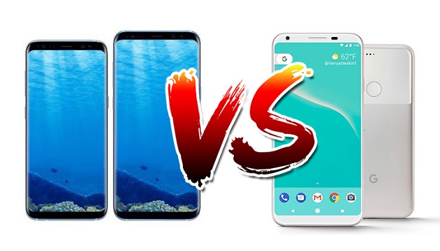 So sánh Galaxy S8 plus với Google Pixel XL – Đâu là lựa chọn của bạn