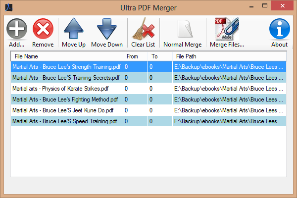Kết quả hình ảnh cho Ultra PDF Merger