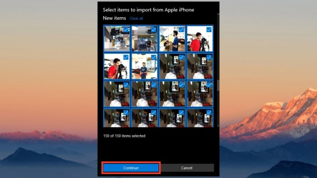 Cách chuyển ảnh từ iPhone và iPad sang máy tính Windows 10