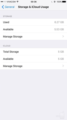 Giao diện Lưu trữ iOS 10