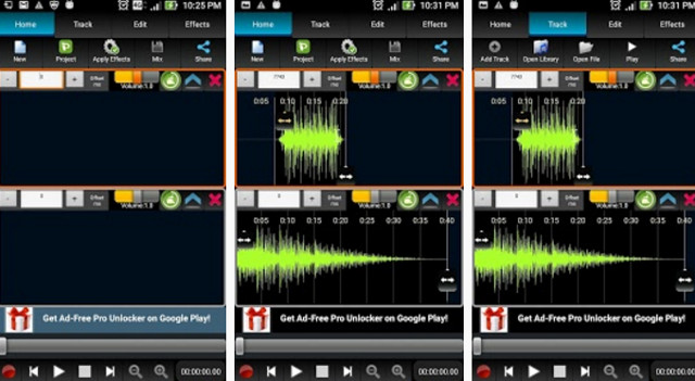 Ứng dụng AudioDroid: Audio Mix Studio