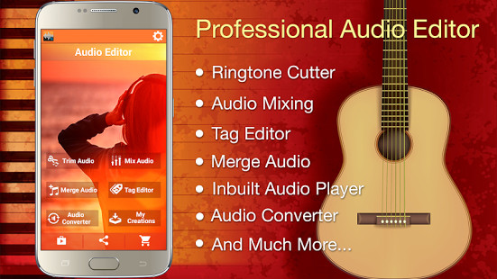 Ứng dụng Audio MP3 Cutter Mix Converter