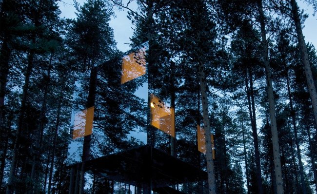 Khách sạn The Mirrorcube tại Lapland, Thụy Điển