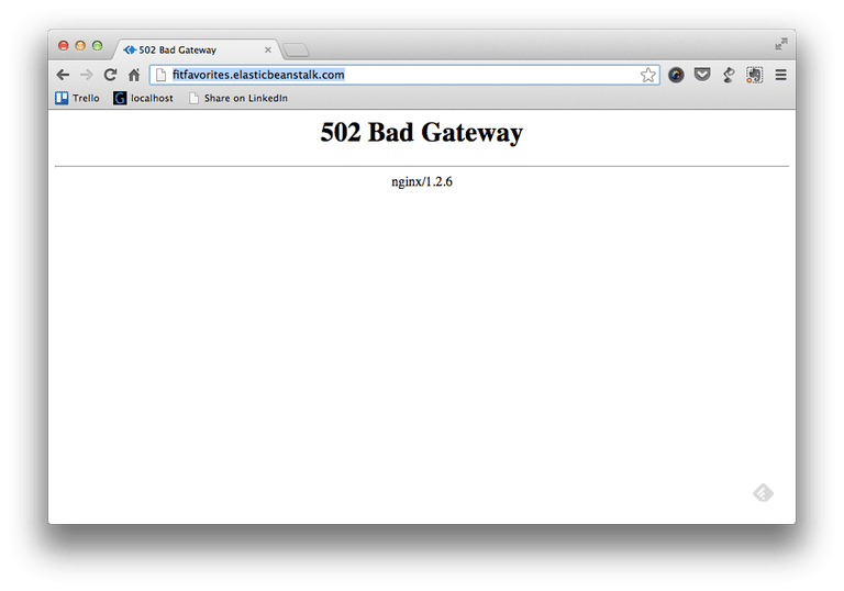 Sửa lỗi 502 Bad Gateway