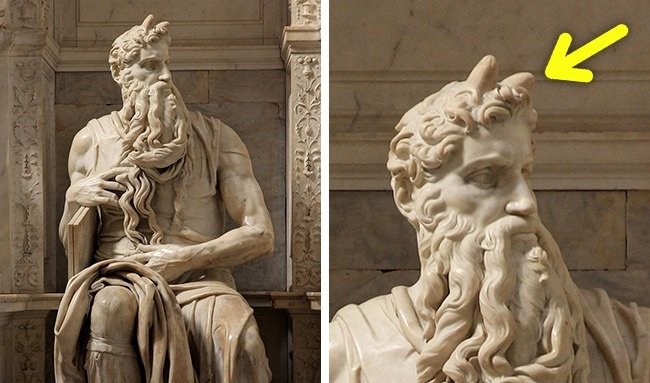 Tượng Moses của Michelangelo