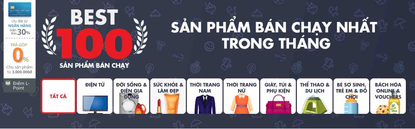100 san pham ban chay lotte