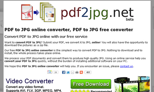 Sử dụng PDF2JPG.net