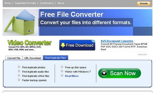Sử dụng Free File Converter