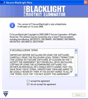 Phát hiện và Loại bỏ Rootkit khỏi Máy tính bằng Blacklight