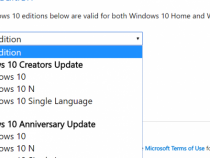 Tải về bộ cài Windows 10 ISO trực tiếp từ Microsoft