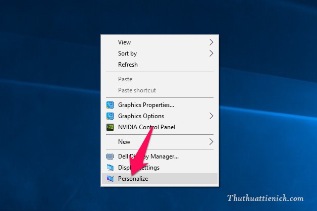 Cách cài đặt hình nền máy tính trên Windows 10 Creators | Thủ thuật máy tính
