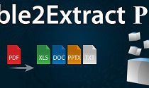 Chuyển đổi file PDF sang Excel, Word, ảnh… với Able2Extract Pro