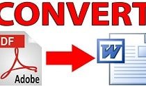 Convert file PDF sang Word bằng tiện ích mở rộng trên trình duyệt