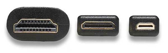 HDMI type C, mini HDMI