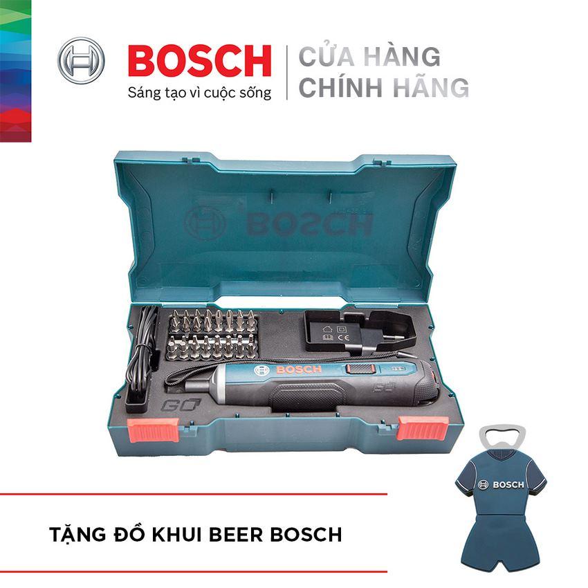 Bộ máy vặn vít Bosch GO 33 chi tiết (SET) - Tặng đồ khui bia