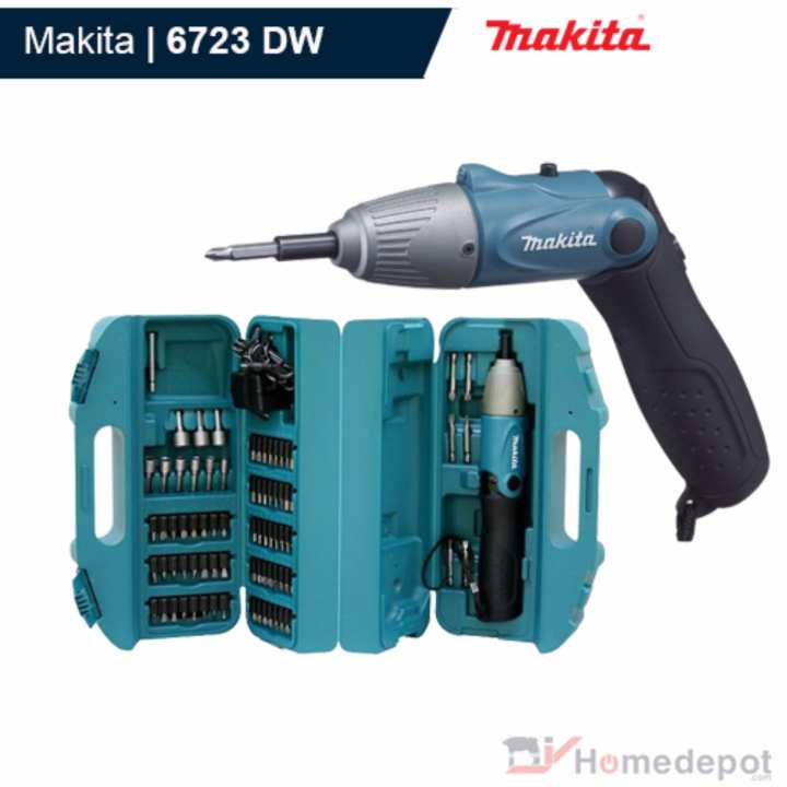 Máy vặn vít dùng pin 4.8V Makita 6723DW (Xanh)