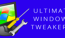 Phần mềm tinh chỉnh Win 10 tốt nhất: Ultimate Windows Tweaker