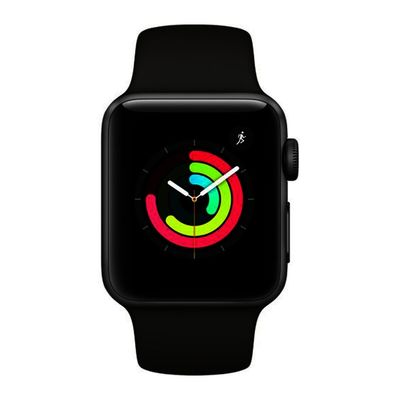 Apple Watch Series 3 42mm Space Gray Aluminum Case with Gray Sport Band MR362 (GPS)