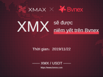 XMX chính thức được niêm yết trên sàn giao dịch Bvnex