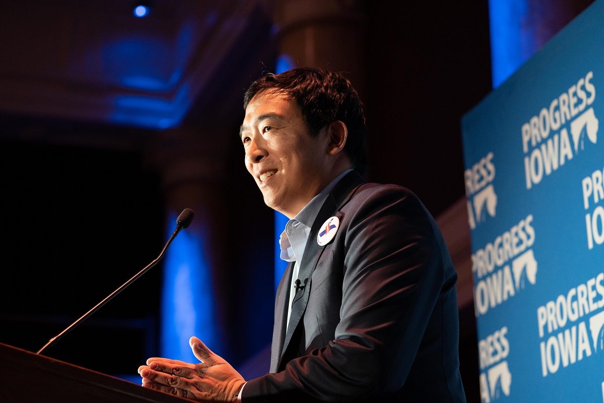 Ứng viên Tổng thống Mỹ 2020 Andrew Yang công bố đề xuất quy định liên bang về quản lý tiền điện tử
