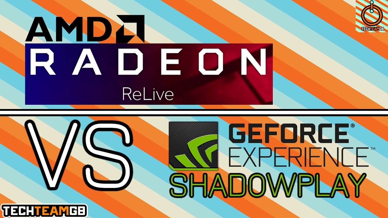 Nvidia Shadowplay vs AMD ReLive