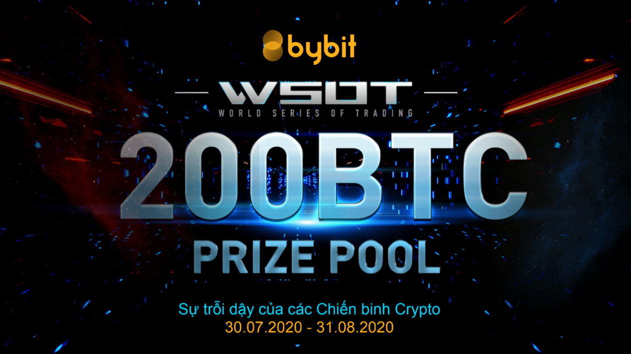 Bybit ra mắt cuộc thi trading World Series of Trading WSOT với giải thưởng lên đến 200 BTC