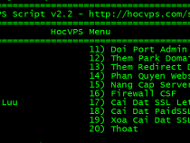 HocVPS Script ra mắt phiên bản cho Centos 8 với các tính năng hữu ích mới