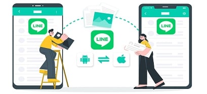 Hướng dẫn chuyển dữ liệu LINE từ Android sang iPhone