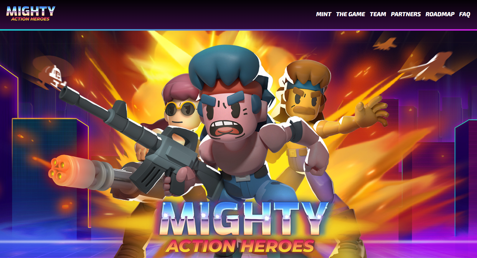 mighty action heroes là gì