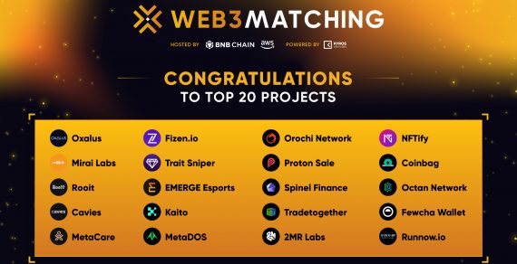 Lộ diện 20 dự án tiềm năng góp mặt tại “Web3 Matching”