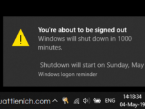 Cách hẹn giờ tắt máy tính Windows 7/8/10/11 bằng lệnh